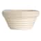 Hello Honey® 13.75" Chic White Oval Rattan Tray